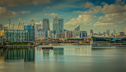 Fototapete - Docklands HDR