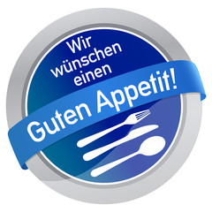 Sticker - Wir wünschen einen Guten Appetit