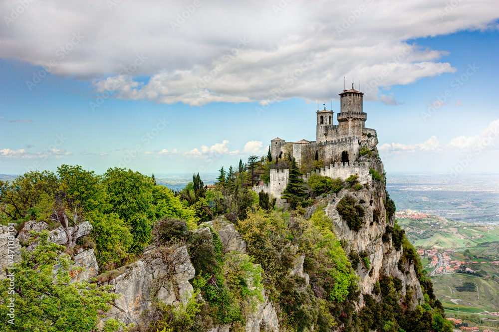 Obraz na płótnie Republic of San Marino landscape w salonie