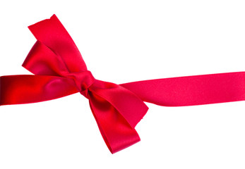 Canvas Print - red bow