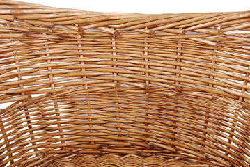 Wall Mural - close up of the wicker basket texture