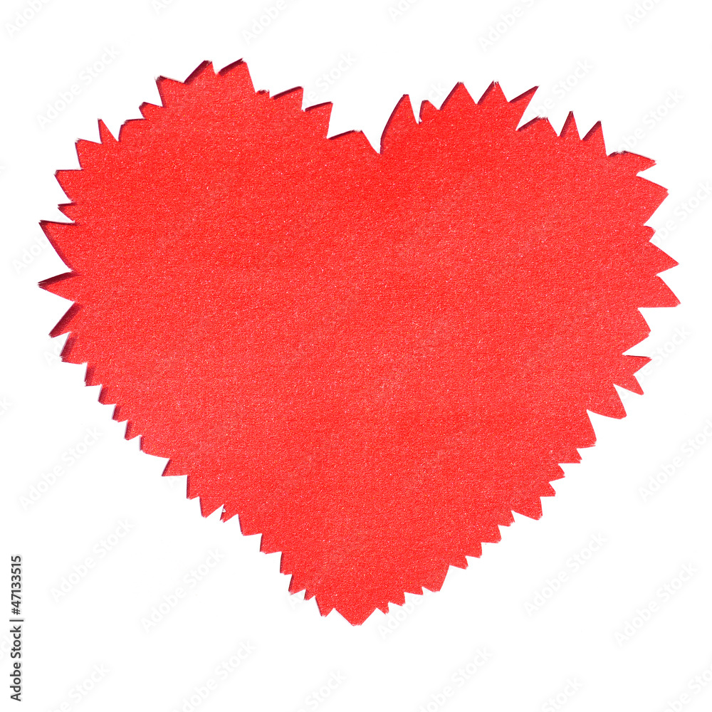 ripped paper hole heart shaped Stock Photo | Adobe Stock