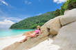 © haveseen - Woman in sunglasses at beach