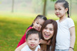 © WONG SZE FEI - Asian mother and children