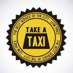 Canvas Print - taxi icon