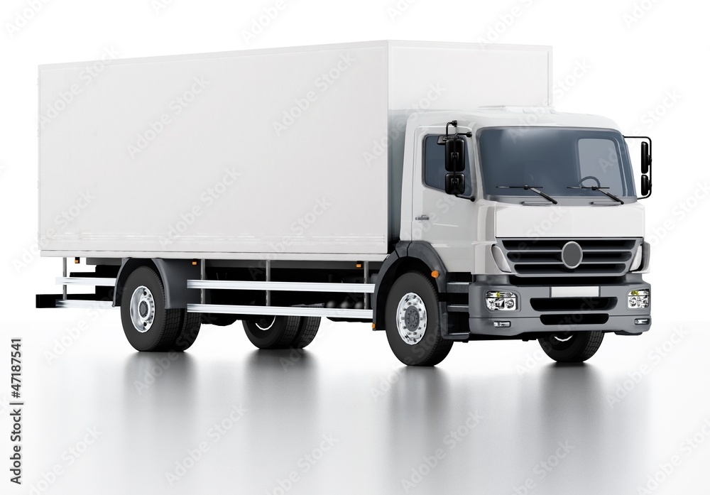 Foto-Doppelrollo - Commercial Delivery / Cargo Truck