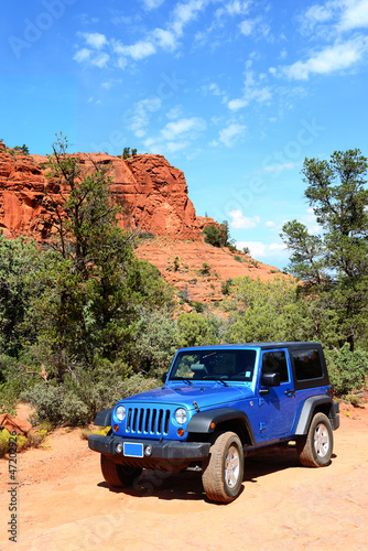 Obraz w ramie Broken Arrow trail in Sedona