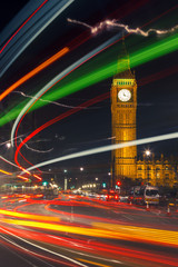 Wall Mural - London at night