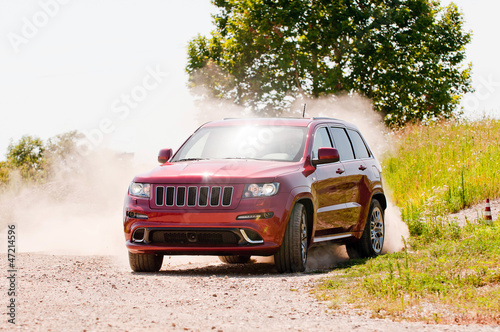 Naklejka na szybę Car in off-road