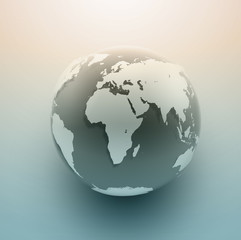 vector globe background