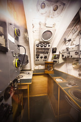 German world war 2 submarine type VIIC/41 - radio compartment