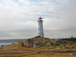 Fortress of Louisbourg Lighthouse Cape Breton Nova Scotia Canada