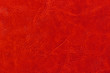 Red leather background or texture