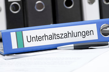 Poster - Unterhaltszahlungen