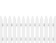 © Anita Potter - 3d Render of a White Picket Fence