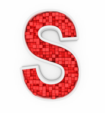 Red letter S