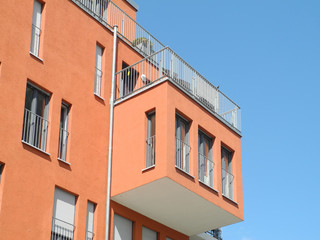 Canvas Print - Gebäude in Frankfurt