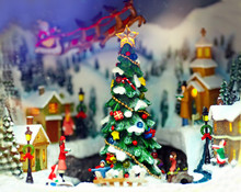 Toy Christmas Town