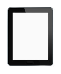Poster - Blank digital tablet with clipping paths