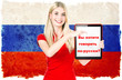 russian language online learning concept