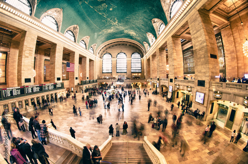 Cuadros en Lienzo Interior of Grand Central Terminal in New York City
