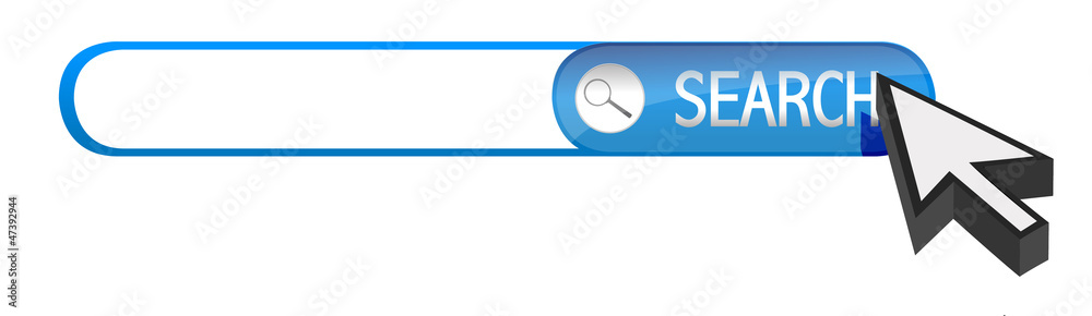 Search Bar Loop search bar Stock Illustration | Adobe Stock