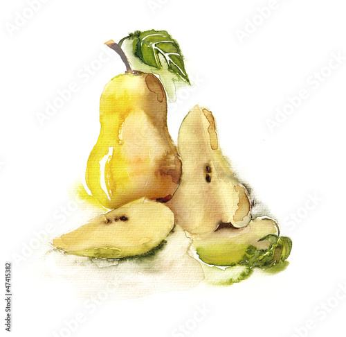 Tapeta ścienna na wymiar Pears