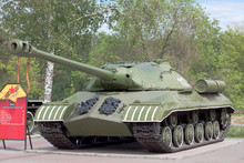 IS3 Tank Museum Exhibit