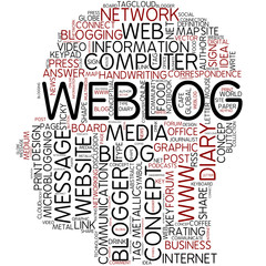 Fototapete - weblog