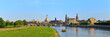 Dresden, Stadtansicht über die Elbe