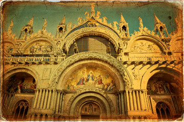 Canvas Print - Basilica of Saint Mark - Venice