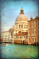 Canvas Print - Basilica di Santa Maria della Salute, Venezia