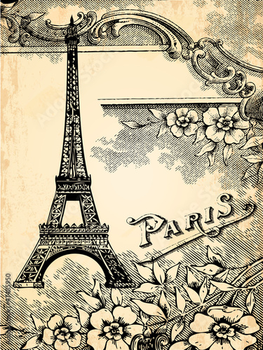 Plakat na zamówienie Paris 1900