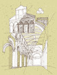 Sketching Historical Architecture in Italy: San Miniato