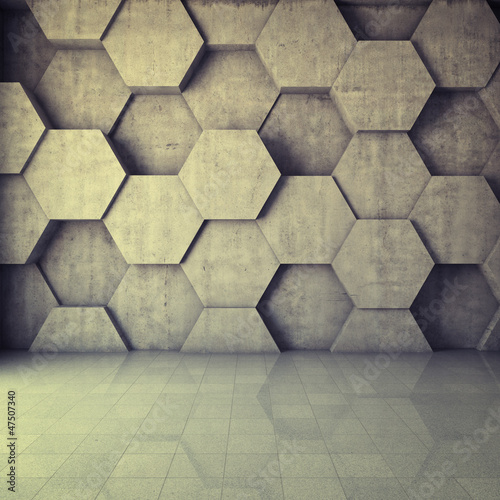 Naklejka dekoracyjna Abstract geometric background