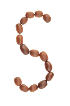 Coffee Beans Letter