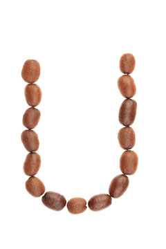 Coffee Beans Letter