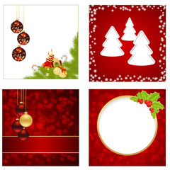 Wall Mural - Christmas cards