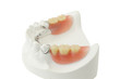 © Contrail - Denture  with clipping path on white background