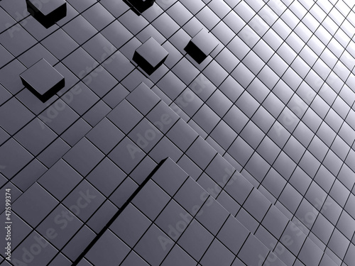 Abstract background from a modern material of dark blue color