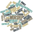 © intheskies - Word cloud for Fire worship