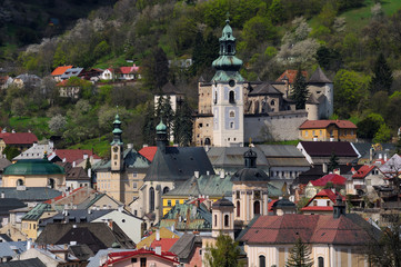 Banska Stiavnica historical mining town Slovakia, Unesco