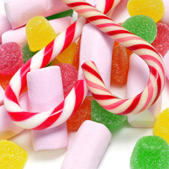 Wall Mural - christmas candies