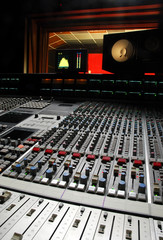 Wall Mural - recording desk sound music studio