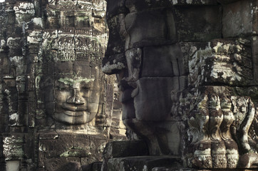 Poster - Templos de Angkor. Bayón. Camboya