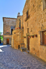 Alleyway. Civita di Bagnoregio. Lazio. Italy.