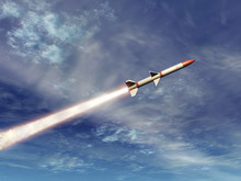 Missile Contrail 2 Free Stock Photo - Public Domain Pictures