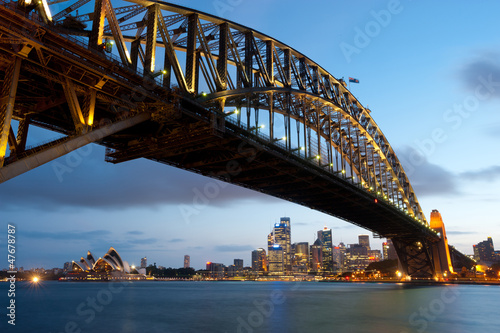 Plakat na zamówienie Sydney Skyline, Australia