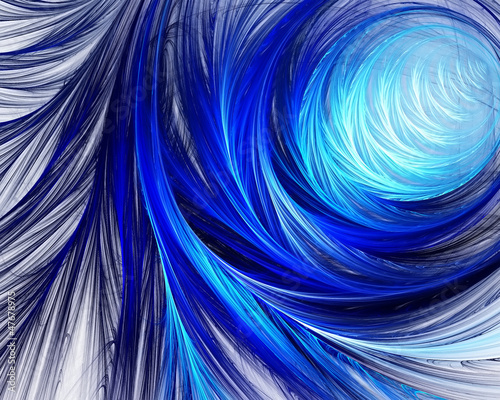 Naklejka na szafę Colour abstract art background spiral.
