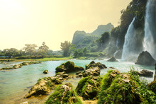 Waterfall In Vietnam